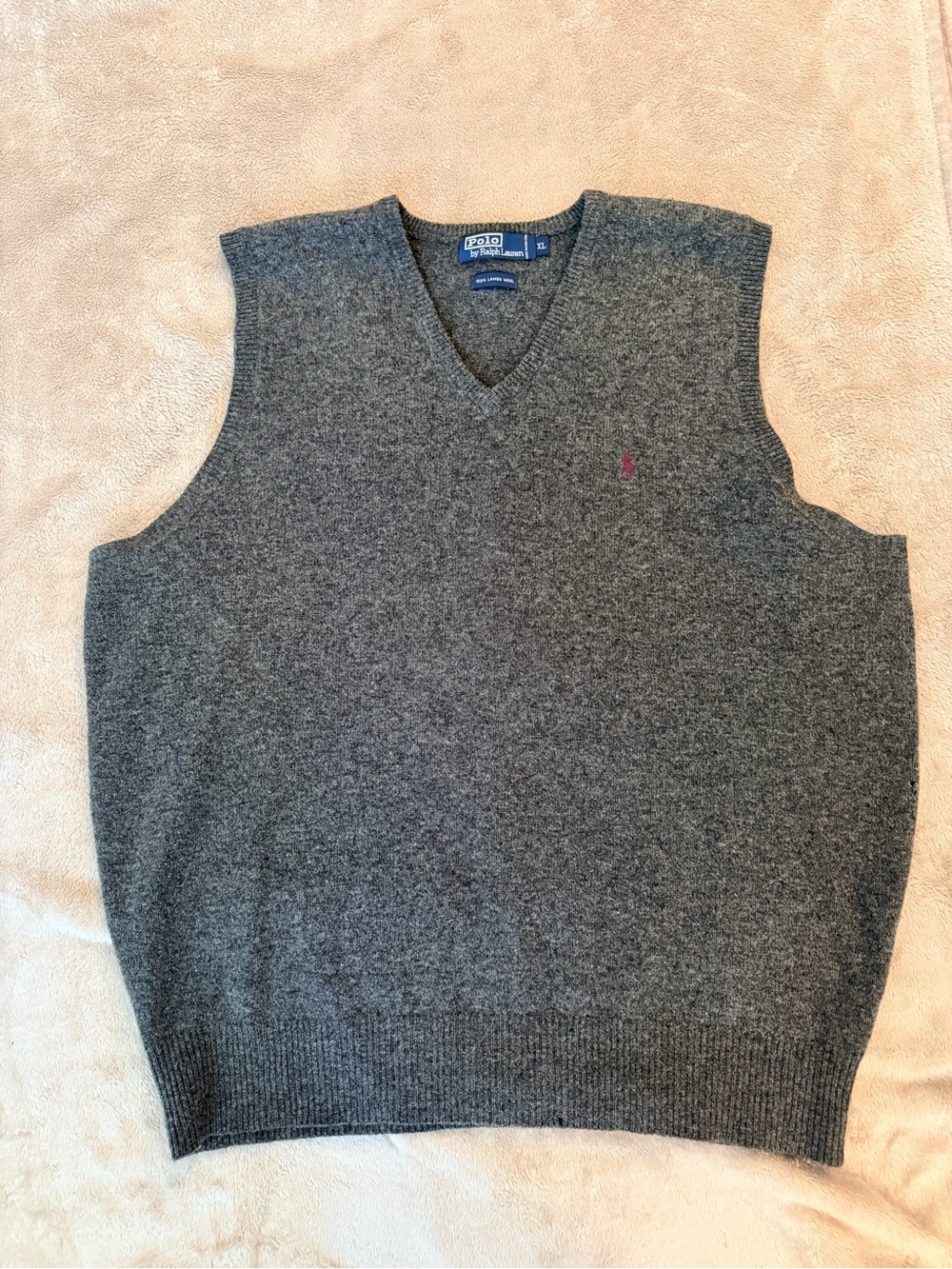 Polo Ralph Lauren Lambs Wool Vest